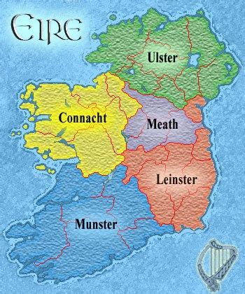 The History of Ireland during the Middle Ages | Ireland history, Ireland map, Ancient ireland