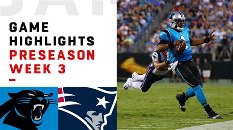 Patriots vs. Panthers highlights | Preseason Week 3