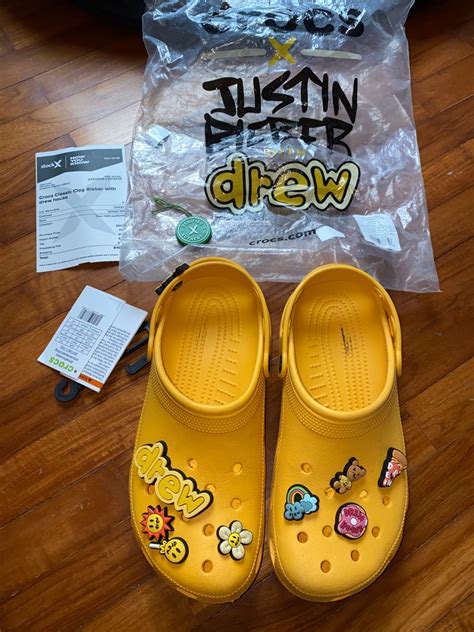 Drew crocs / Justin Bieber crocs / drew X crocs, Men's Fashion ...