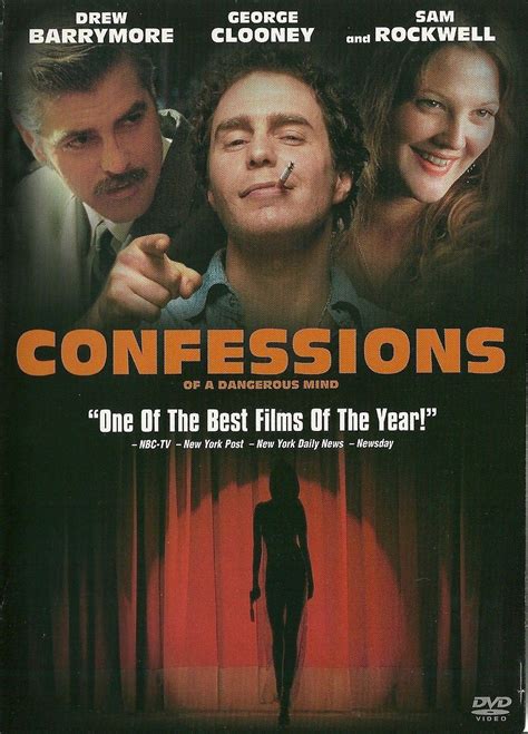 Confessions of a Dangerous Mind DVD Drew Barrymore George Clooney | Dangerous minds movie ...