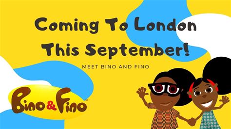 Bino and Fino Are Coming To London! - YouTube