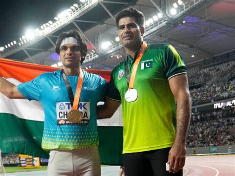 India’s Neeraj Chopra, Pakistan’s Arshad Nadeem make javelin history ...