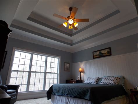 Double tray ceilings and bead board wainscoting. | Ceiling design ...