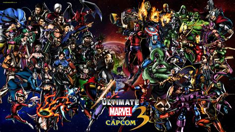 ultimate marvel vs capcom 3 | Ultimate Marvel vs Capcom 3 cast Wallpaper by ~bxb-minamimoto on ...