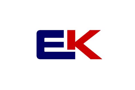 EK Logo Design Vector Graphic by xcoolee · Creative Fabrica