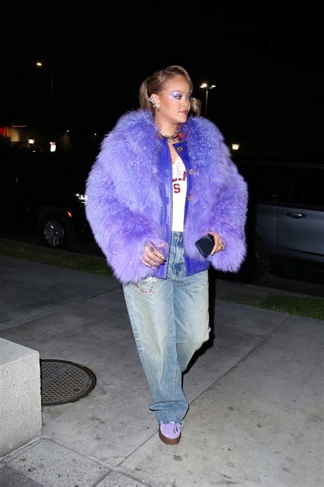 Rihanna in Fenty x Puma Avanti Sneakers in Hollywood 12/18/2023 • CelebMafia