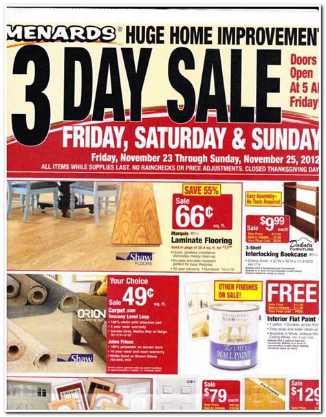 Menards Black Friday Ads | semashow.com