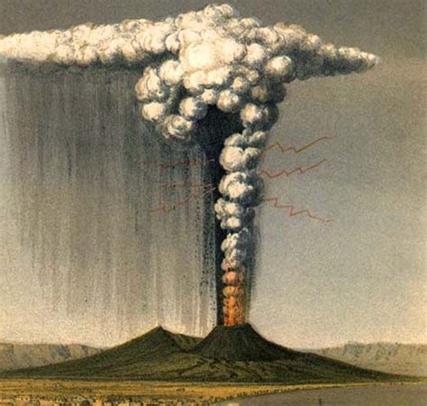 Volcano Map Of Pompeii | Volcano Erupt