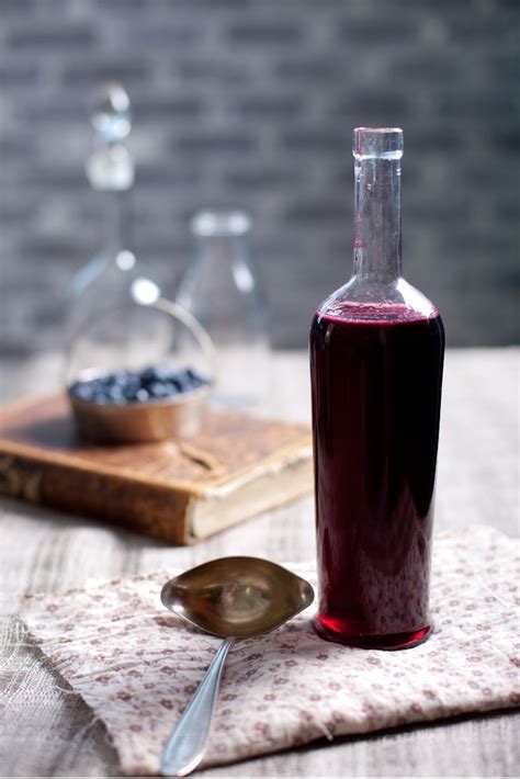 Homemade Blueberry Wine