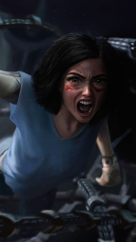 2160x3840 Alita Battle Angel Fan Art Sony Xperia X,XZ,Z5 Premium ,HD 4k Wallpapers,Images ...