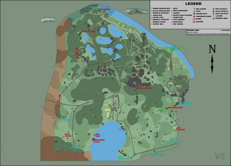 Expanded Woods Map V5 - Entirely remade to match finalized measurements and details (added dirt ...