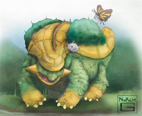 Grotle and companions by gabrielsm on DeviantArt