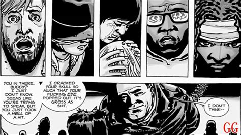 The Walking Dead Glenn's Death (Comics) - YouTube