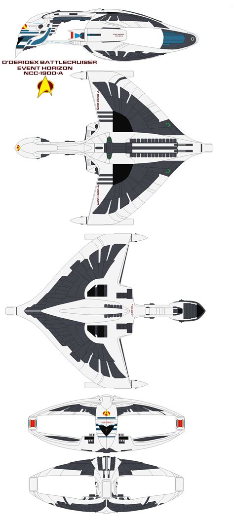 Starfleet D'deridex BattleCruiser Event Horizon by bagera3005 on DeviantArt