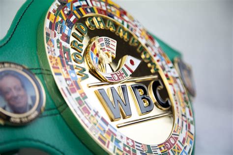 Official Gold Plated WBC Championship Belt Replica | WBCME