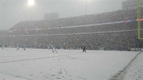 Buffalo Bills Stadium Snow / Local Bills Fans Say Epic Snow Made For Unforgettable Victory ...