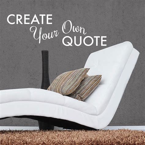 Create Your Own Quote Personalized Wall Quote Sticker Wall - Etsy