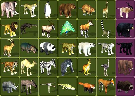 Zoo Tycoon 2 Animals Details by ReynaldoOktaviano on DeviantArt