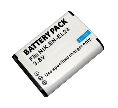 EN-EL23 Rechargeable Li-Ion Battery ENEL23 for Nikon COOLPIX P600 P610 ...