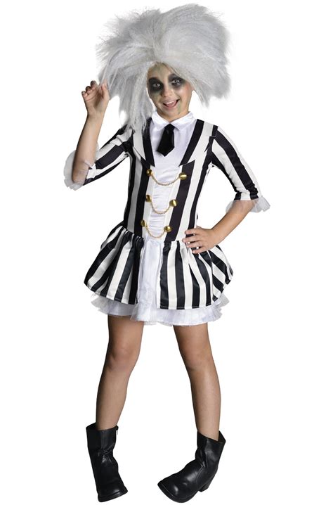 Beetlejuice Girl Child Costume - PureCostumes.com