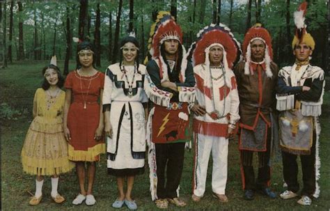 Eastern Band of the Creek Indian Nation, Poarch-Hedapadea Land Grant Atmore, AL Postcard