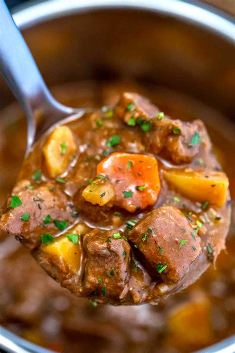 Instant Pot Guinness Beef Stew - Sweet and Savory Meals