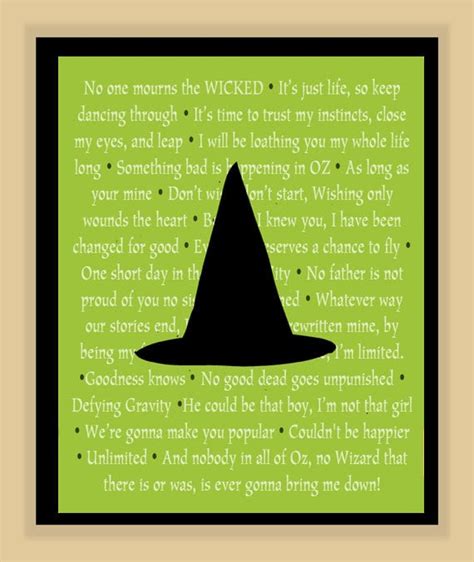 Wicked Broadway Quotes. QuotesGram