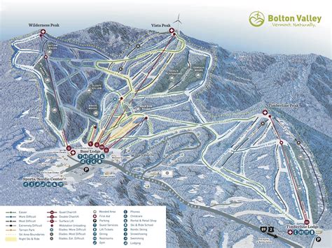 Bolton Valley Trail Map | OnTheSnow