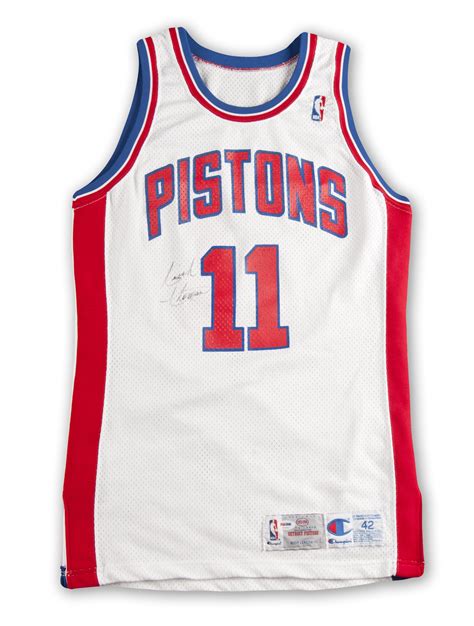 Lot Detail - 1993 Isiah Thomas Detroit Pistons Game Worn and Signed ...