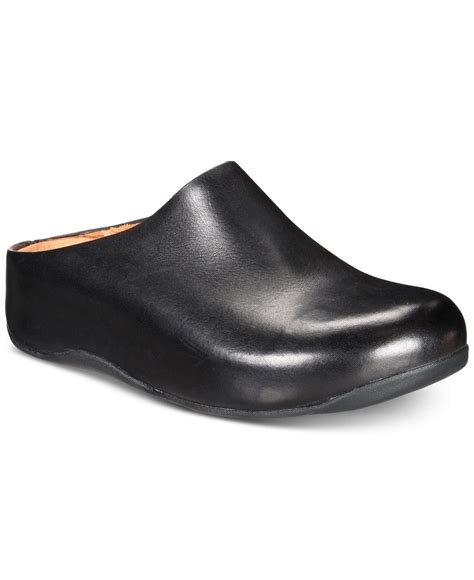 Fitflop Shuv Clogs in Black - Lyst