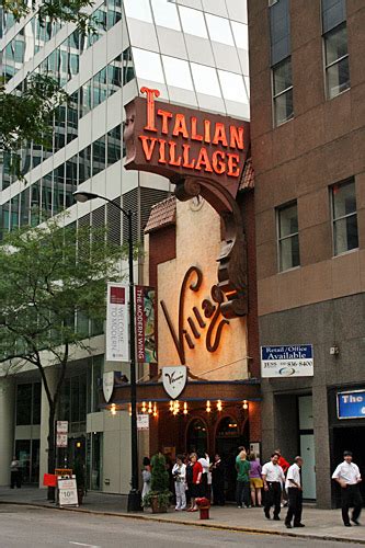 Italian Village Restaurant, downtown Chicago