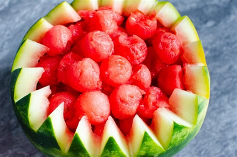 Watermelon Ball Bowl and how to freeze Watermelon by Flawless Food