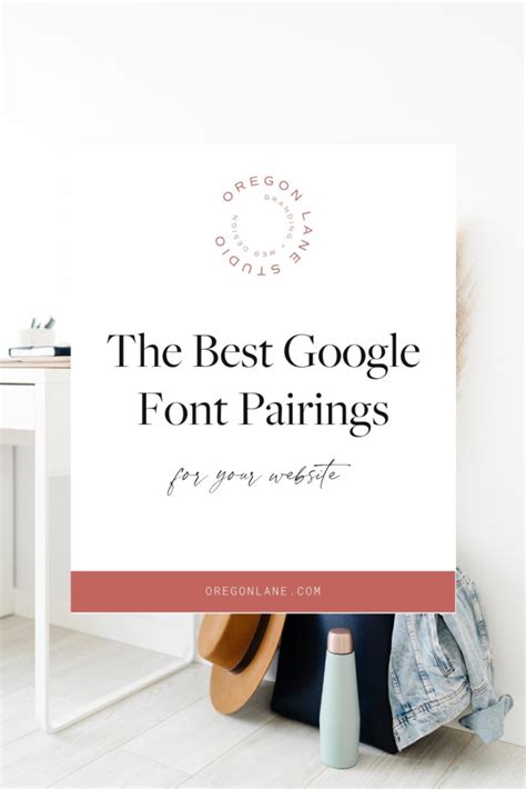 The Best Google Font Pairings for your Website - oregonlane.com