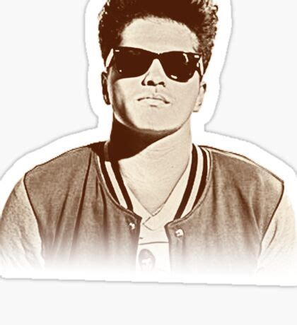 Bruno Mars: Stickers | Redbubble