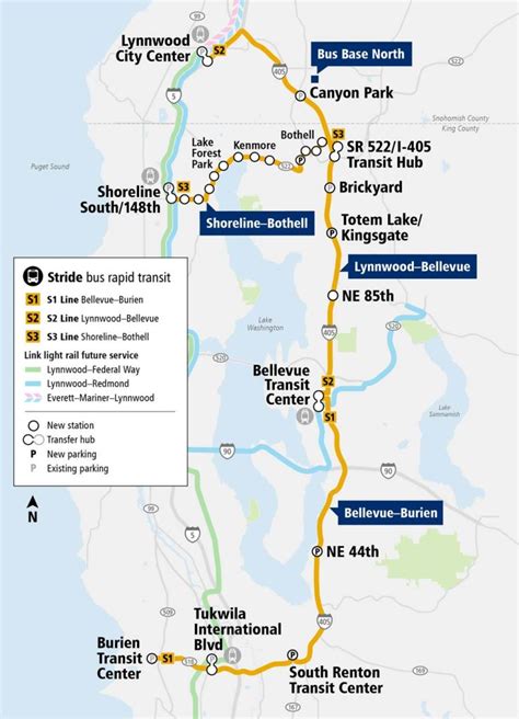 Sound Transit sets baseline budget, schedule for Stride Bus Rapid ...