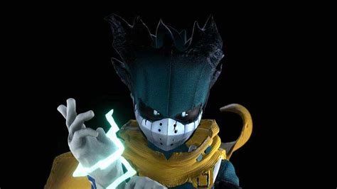 Vigilante Deku - My Hero Academia Statue - ZBrushCentral