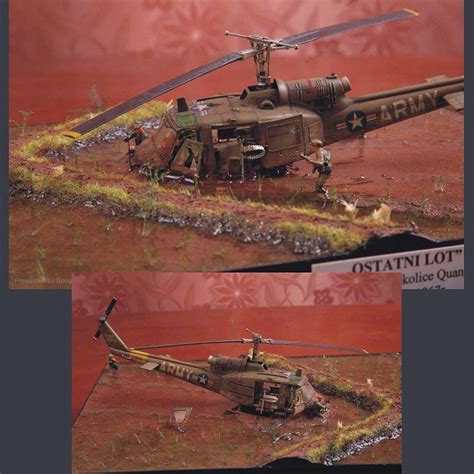 Vietnam Helicopter 1/72 PART1 Unknown modeler From: taringa #scalemodel ...