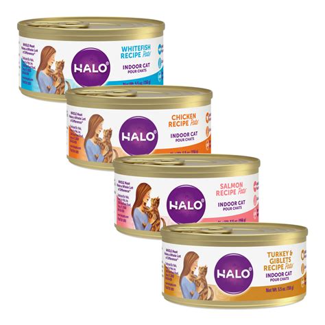 Halo Indoor Grain Free Wet Cat Food Bundle | Thrive Market