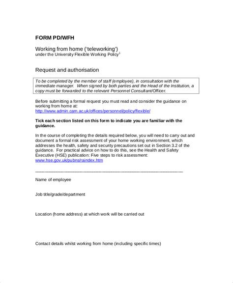 FREE 9+ Sample Work Request Forms in MS Word | PDF