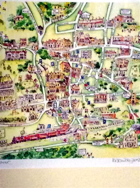 Sweet Map of Sherborne