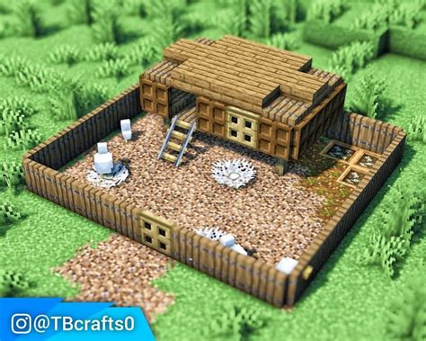 Minecraft Chicken Coop Design! | Minecraft farm, Minecraft designs, Minecraft creations