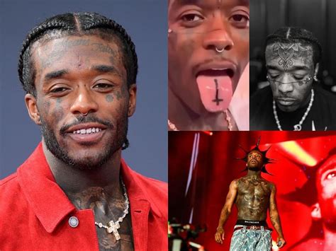 What does Lil Uzi Vert's new tongue tattoo mean and how many more does he have? Design and ...