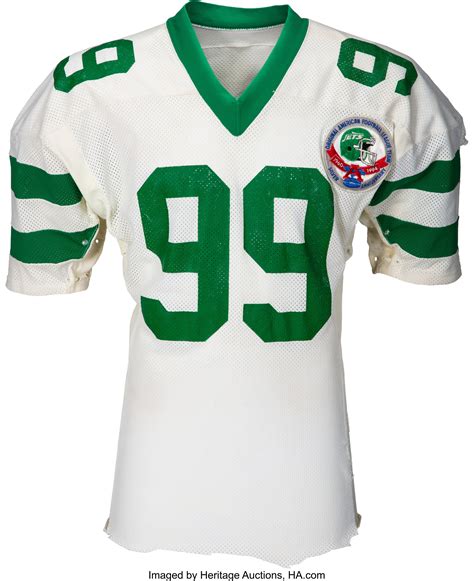 1984 Mark Gastineau Game Worn New York Jets Jersey - Photo Matched ...