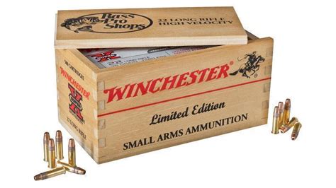 Winchester .22LR Ammo and Limited Edition Wood Ammo Box - $34.99 + Free Shipping | gun.deals