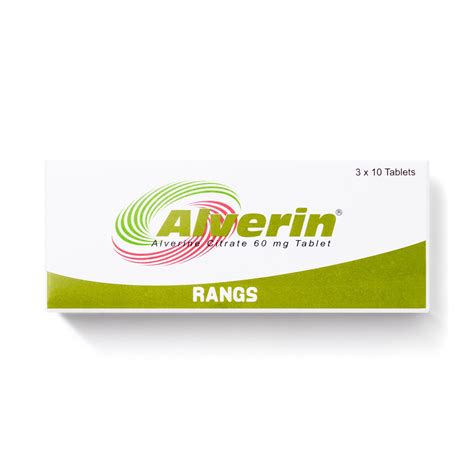 Alverin Tablet – Rangs Pharmaceuticals Ltd