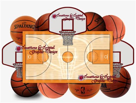 Border Design - Basketball Sport Border Png - 1024x768 PNG Download - PNGkit