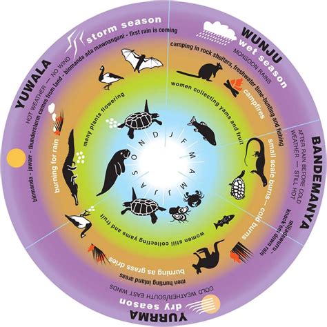Seasonal Calendar - Wunambal Gaambera