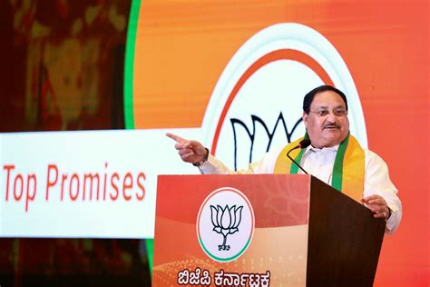 BJP on Twitter: "BJP National President Shri @JPNadda releases Bharatiya Janata Party's ...