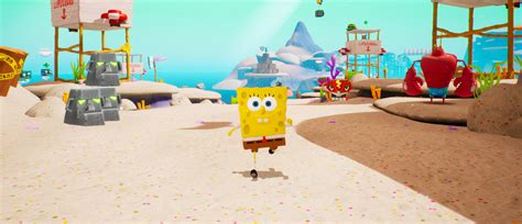 Demonstration of the multiplayer in the new trailer SpongeBob SquarePants: Battle for Bikini ...