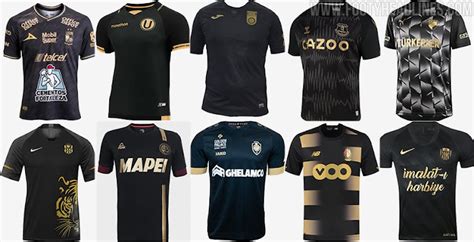 Global Football Shirt Trend: 37 Black / Golden 2020-21 Kits - Footy Headlines